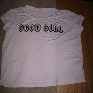 Good girl crop top